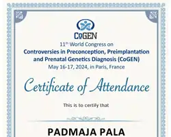 Certificate of Attendance